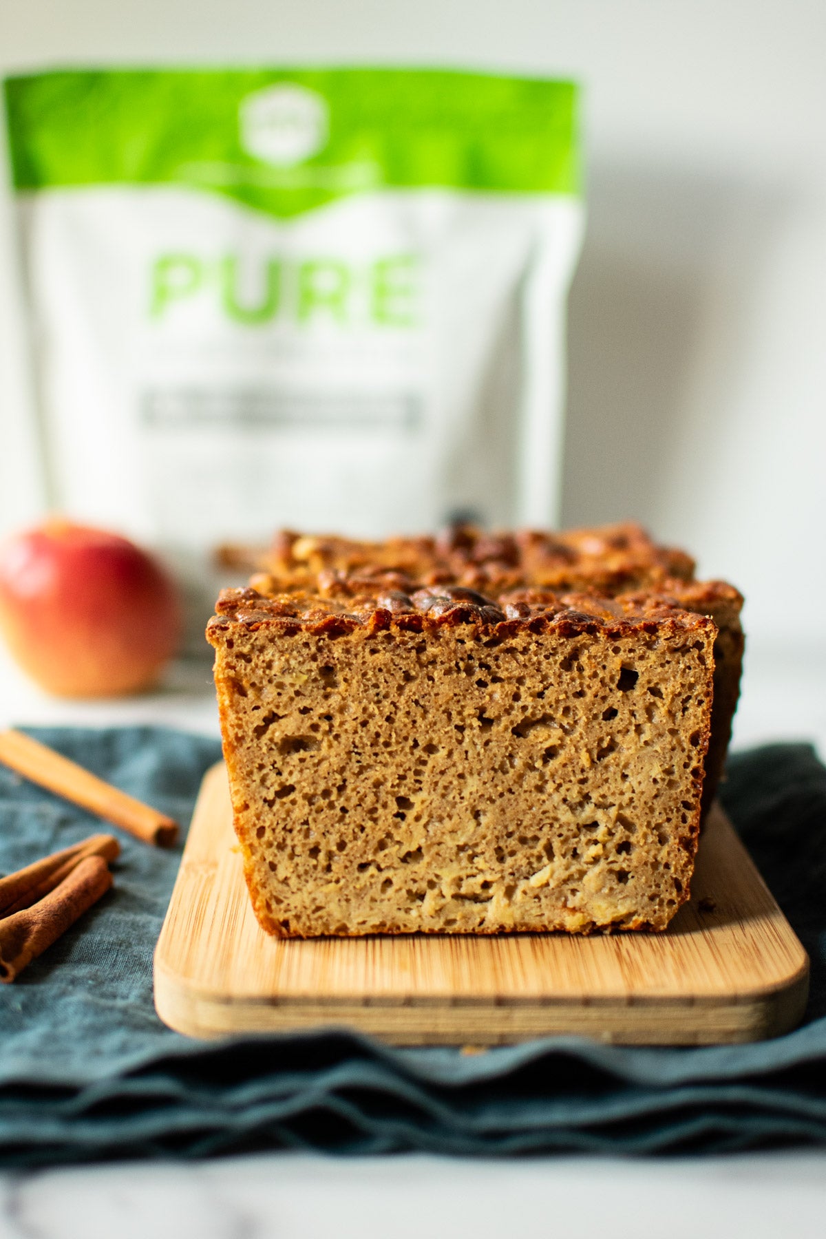 Apple Cinnamon Protein Bread