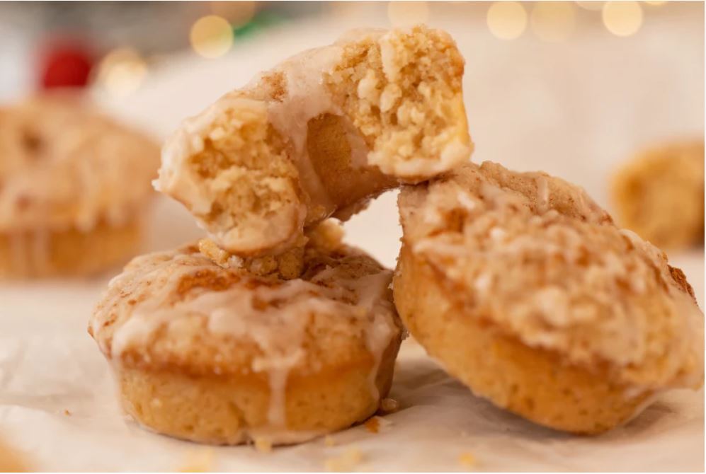 Cinnamon Cake Mini Donuts